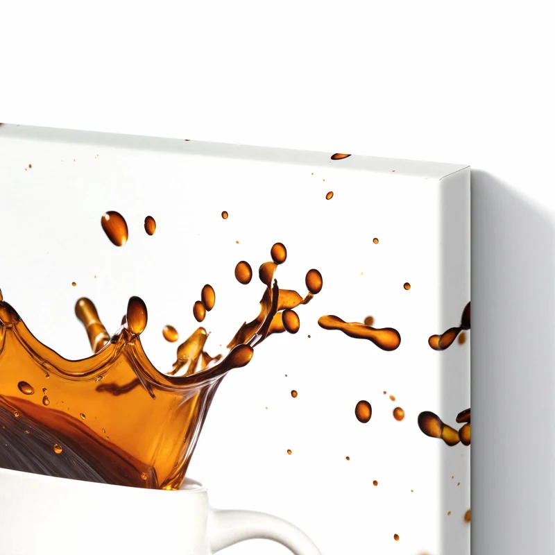 Metall Magnettafel - Kaffeespritzer