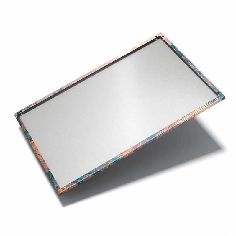 Metall Magnettafel - Palast im Abendlicht