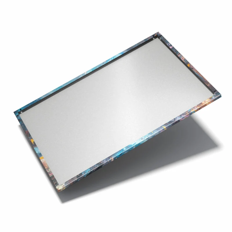 Metall Magnettafel - Pariser Nacht