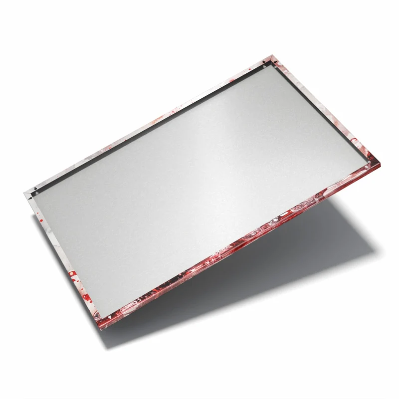 Metall Magnettafel - Weinflasche im Spritzer