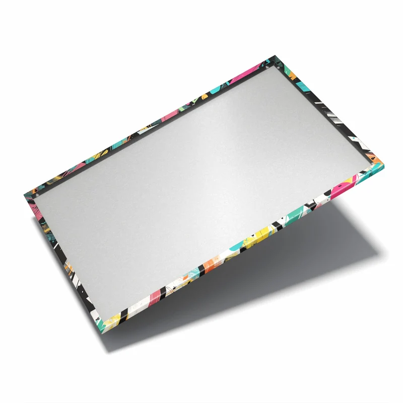 Metall Magnettafel - Klaviertasten und Noten