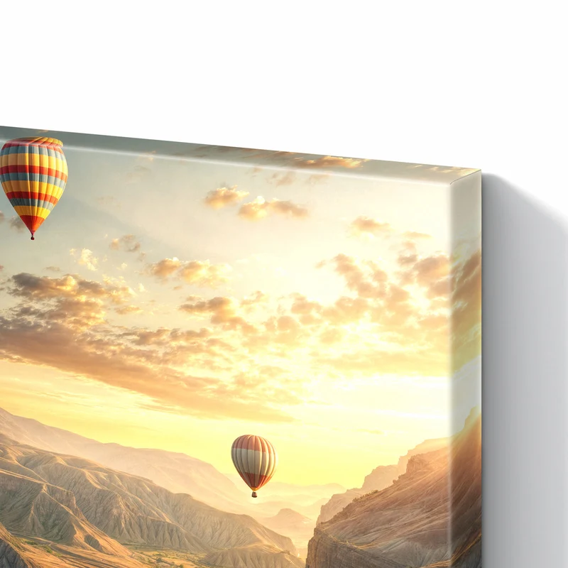 Metall Magnettafel - Heißluftballons