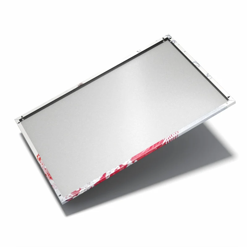 Metall Magnettafel - Roter Apfel im Spritzer