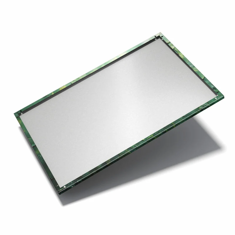 Metall Magnettafel - Abblätterndes Grün