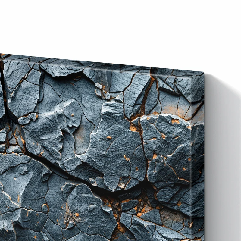Metall Magnettafel - Zerklüfteter Fels