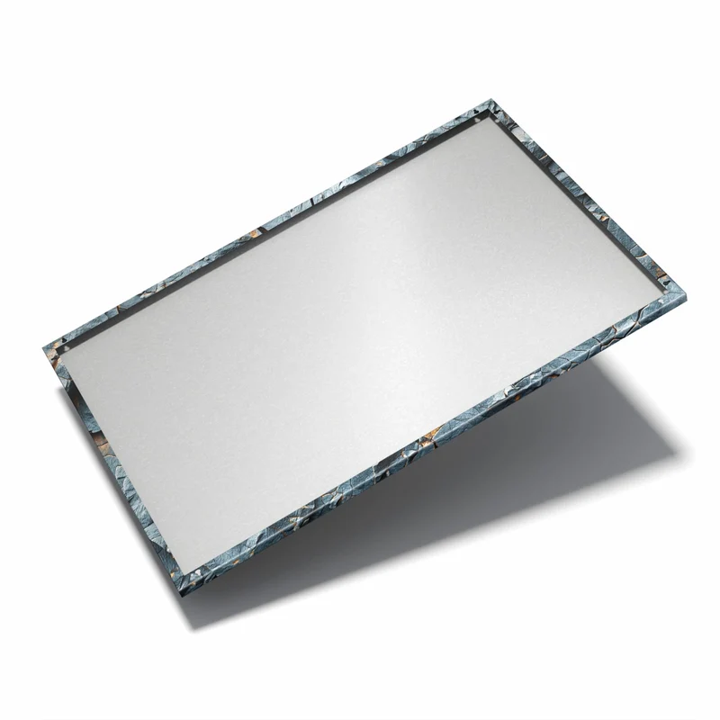 Metall Magnettafel - Zerklüfteter Fels