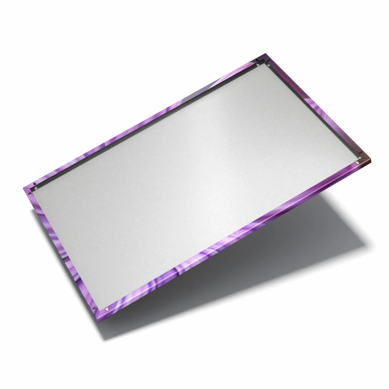 Metall Magnettafel - Lila Kapkörbchen