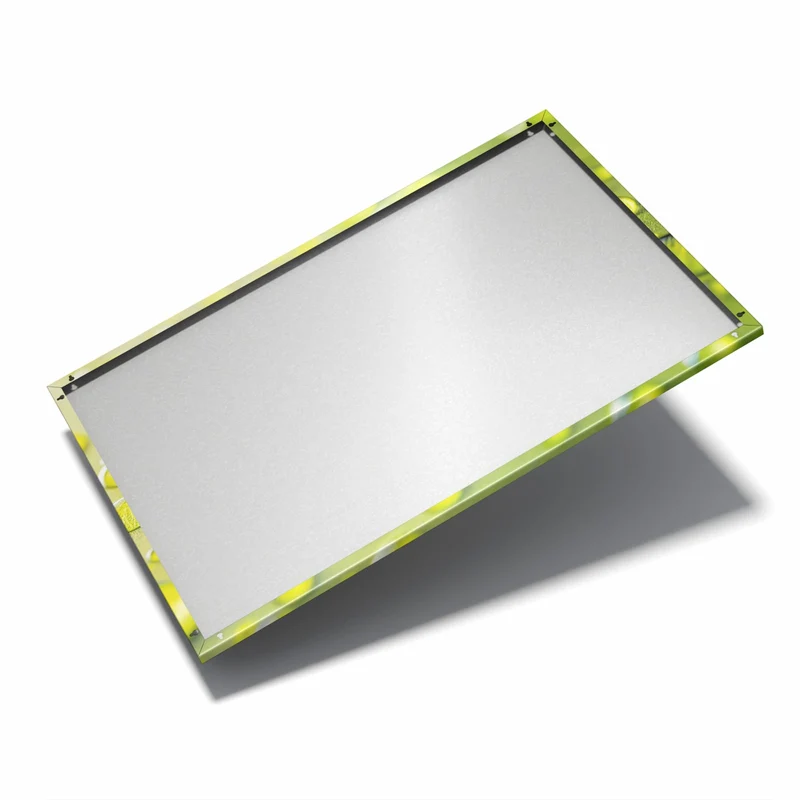 Metall Magnettafel - Große Tropfen in Oliv
