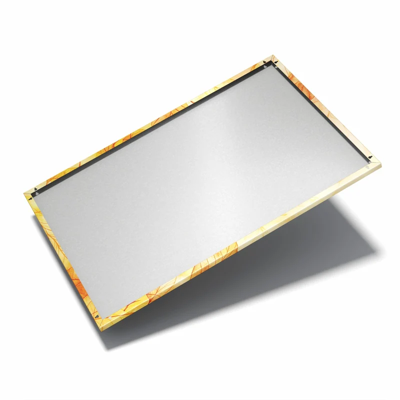 Metall Magnettafel - Durchscheinendes Laub