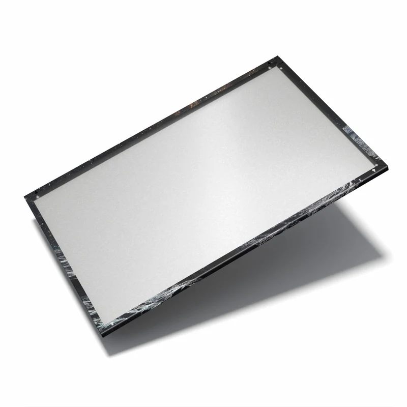 Metall Magnettafel - Mondlandschaft im All