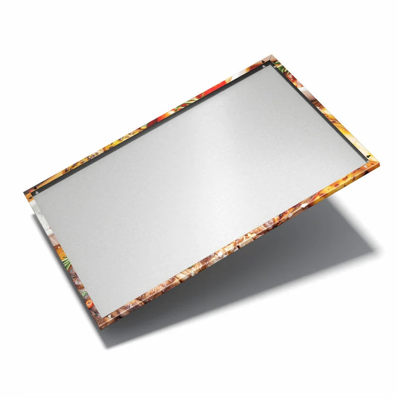 Metall Magnettafel - Steak mit Kartoffeln