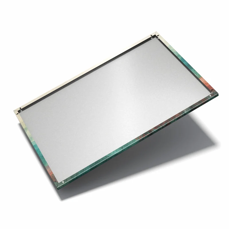 Metall Magnettafel - Verwaschene Streifen