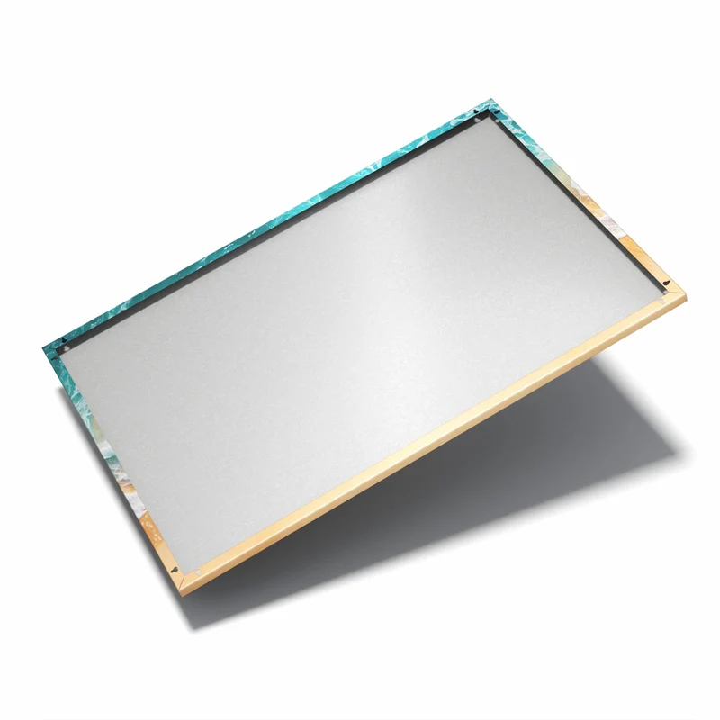 Metall Magnettafel - Meer trifft Sand