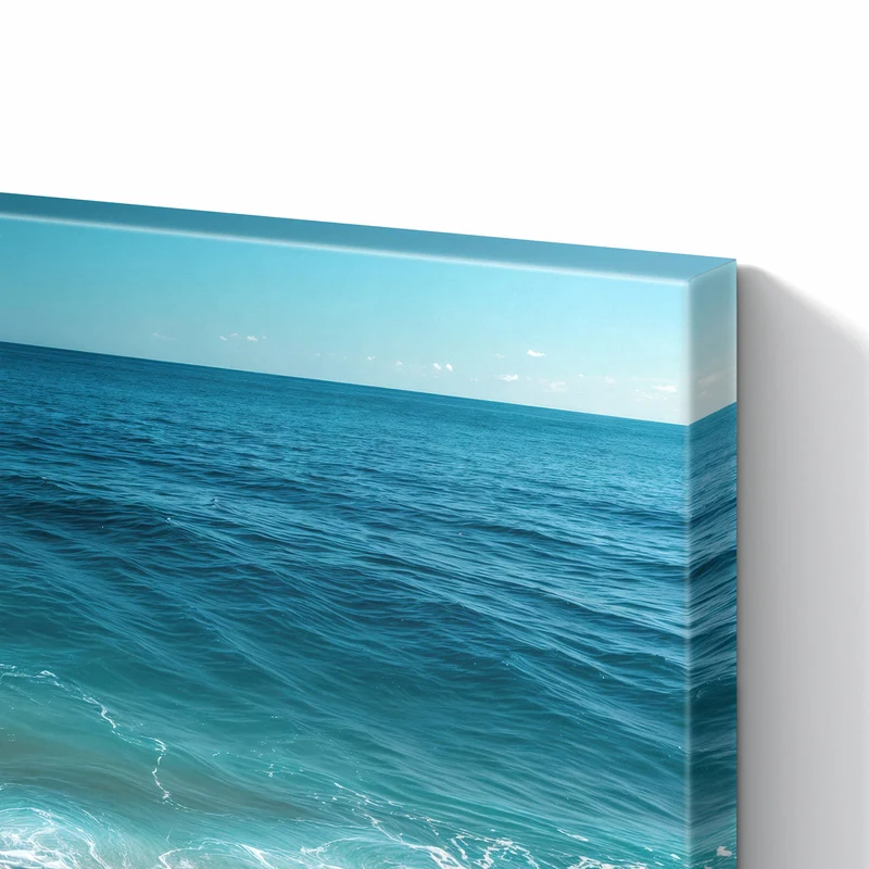 Metall Magnettafel - Azurblaues Meer
