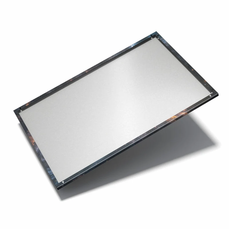 Metall Magnettafel - Goldene Spiralgalaxie