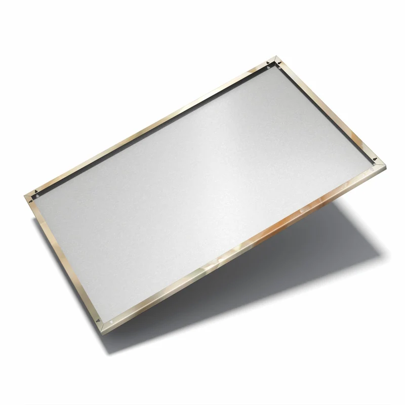 Metall Magnettafel - Rose mit Wassertropfen