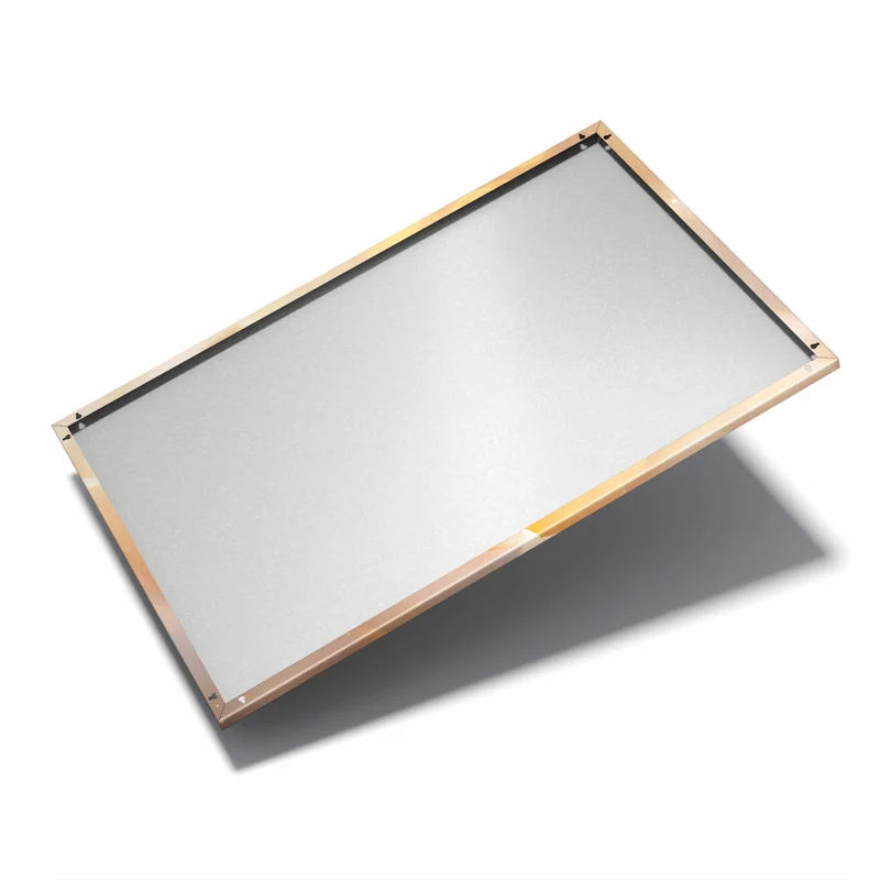 Metall Magnettafel - Apricotfarbene Rose