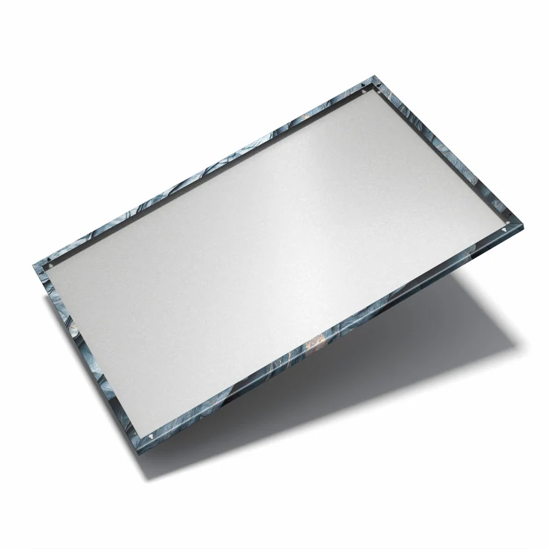 Metall Magnettafel - Blaue Gesteinsschichten