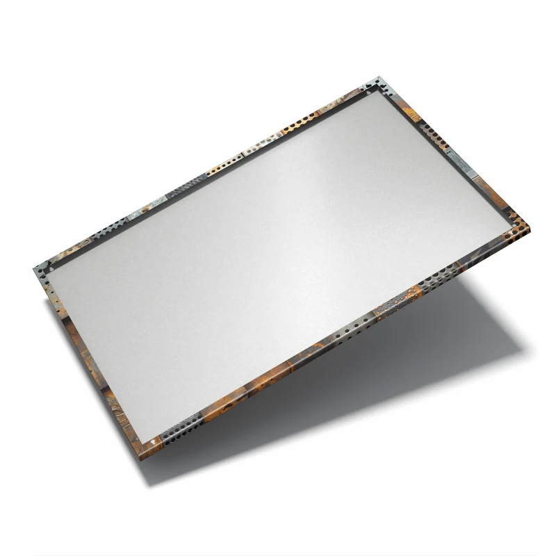 Metall Magnettafel - Gelochte Metallplatten