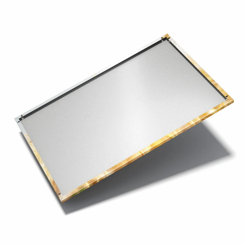Metall Magnettafel - Weizenähren am Himmel