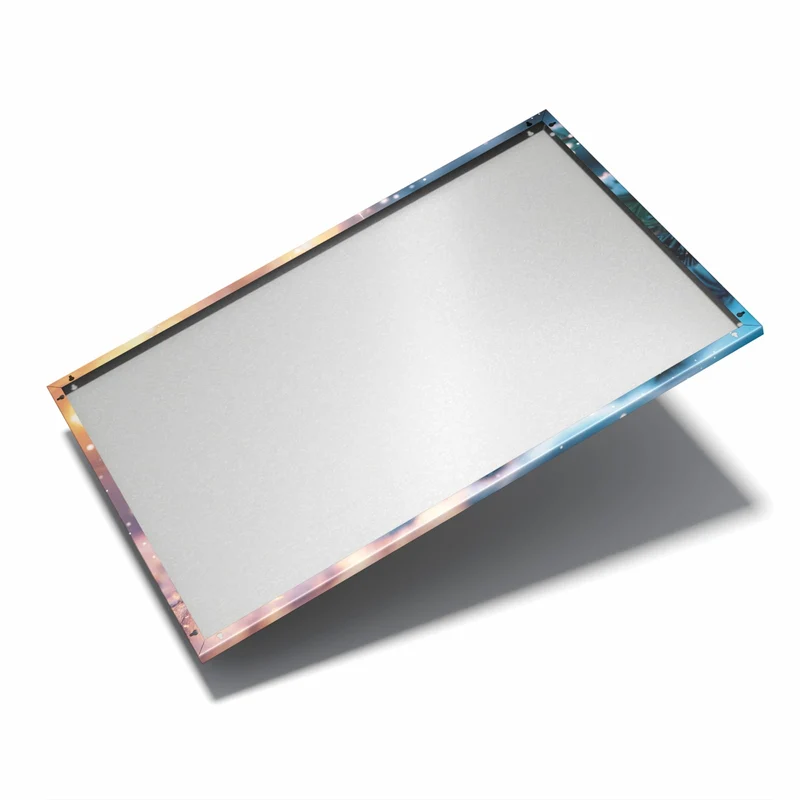 Metall Magnettafel - Winterliche Tannenzweige