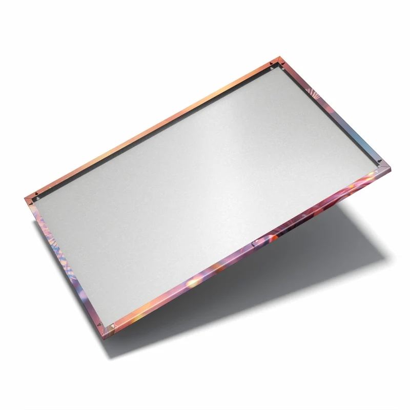 Metall Magnettafel - Glühende Pusteblume