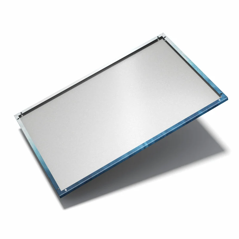 Metall Magnettafel - Gefrorener Wasserfall