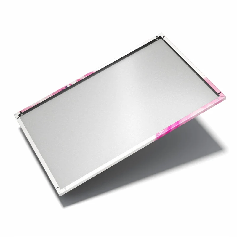 Metall Magnettafel - Pinke Aquarellkatze
