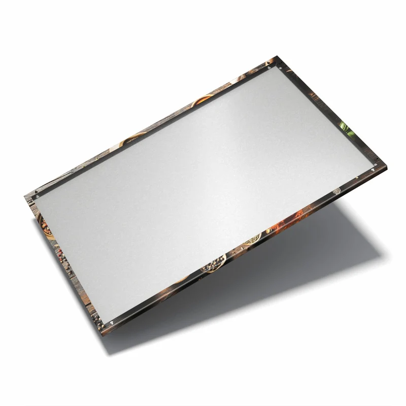 Metall Magnettafel - Weltkarte aus Gewürzen