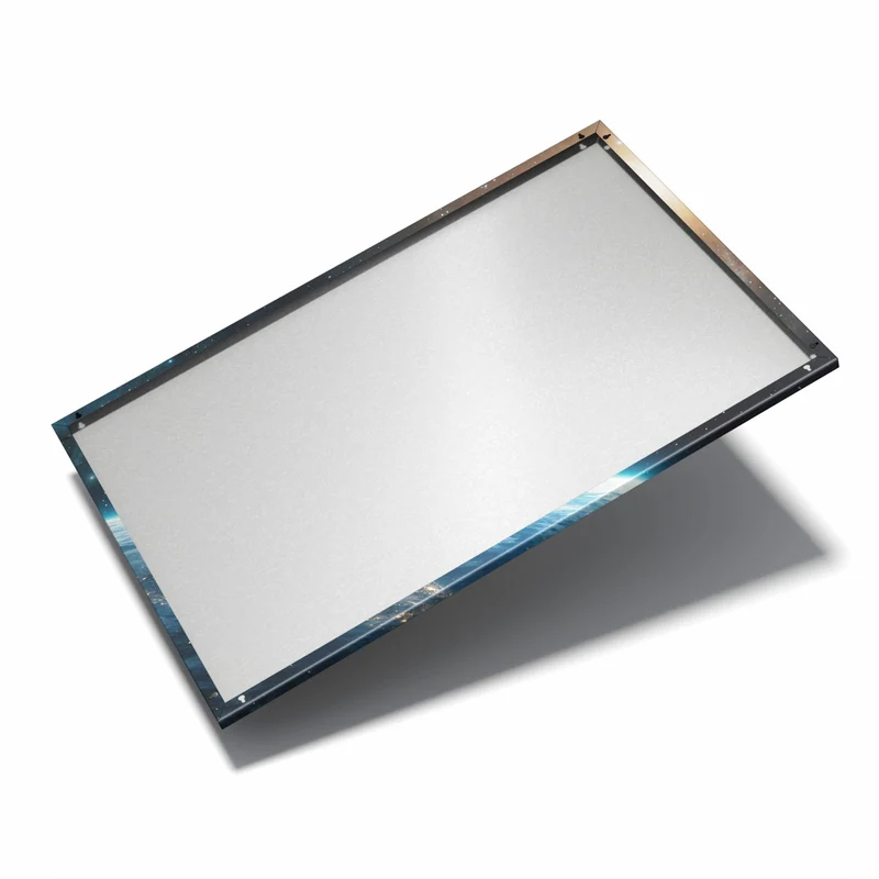 Metall Magnettafel - Erdrand im Sternenlicht