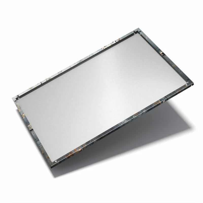 Metall Magnettafel - Stahl mit Nieten