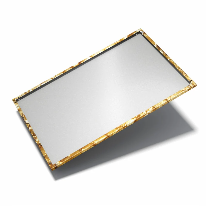 Metall Magnettafel - Rissiges Gold