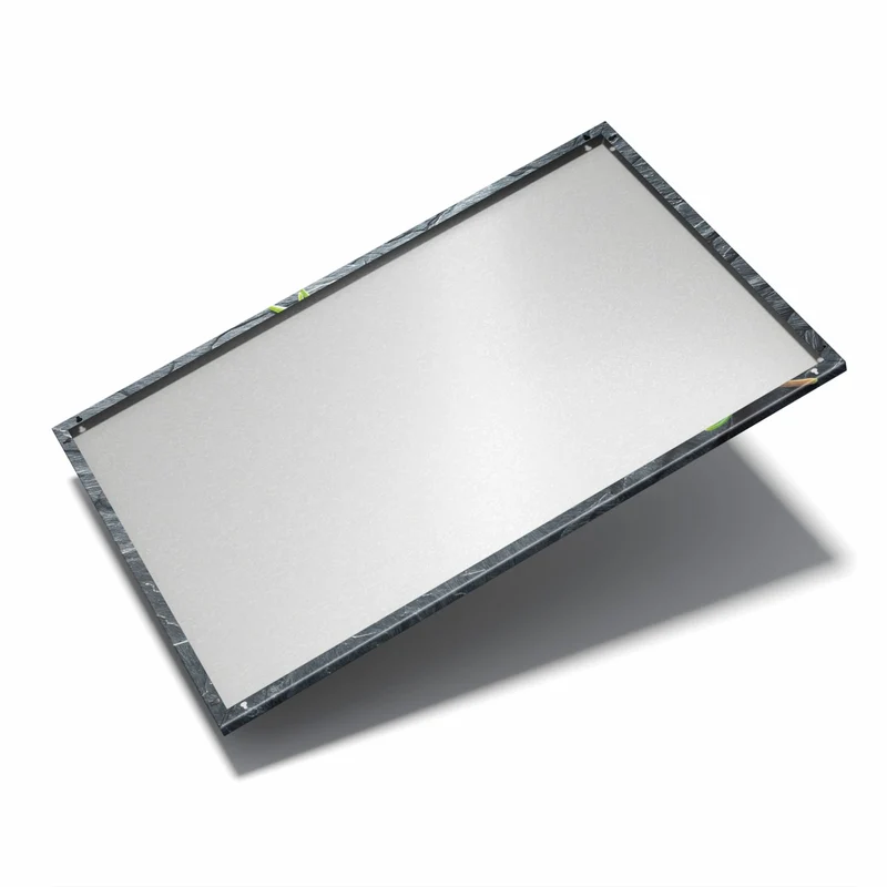Metall Magnettafel - Rosmarin auf Schiefer