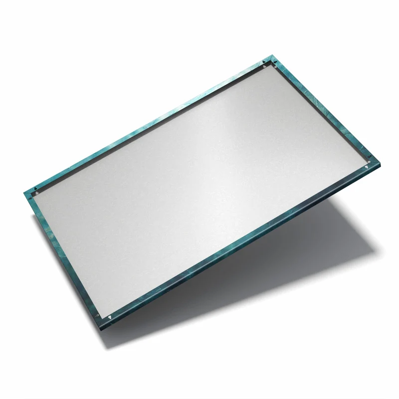 Metall Magnettafel - Türkise Tiefe