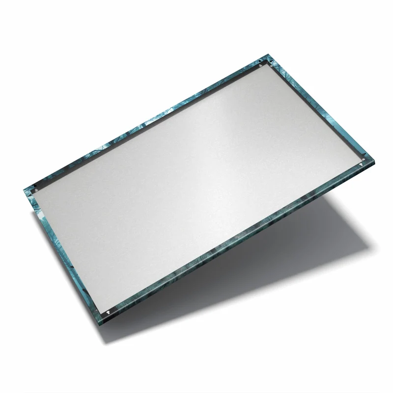 Metall Magnettafel - Nebeliger Wald