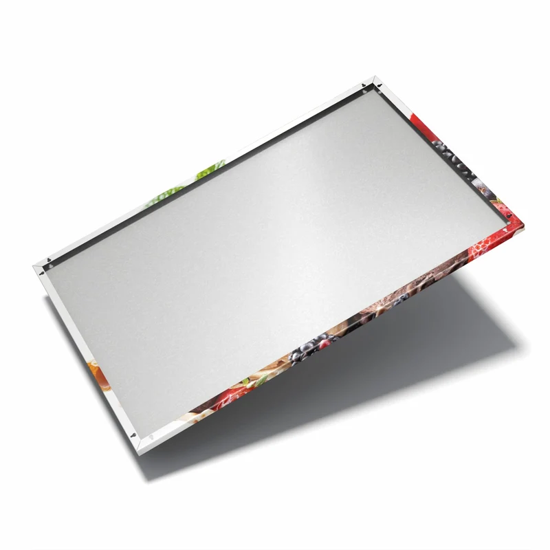 Metall Magnettafel - Eiskugeln mit Beeren