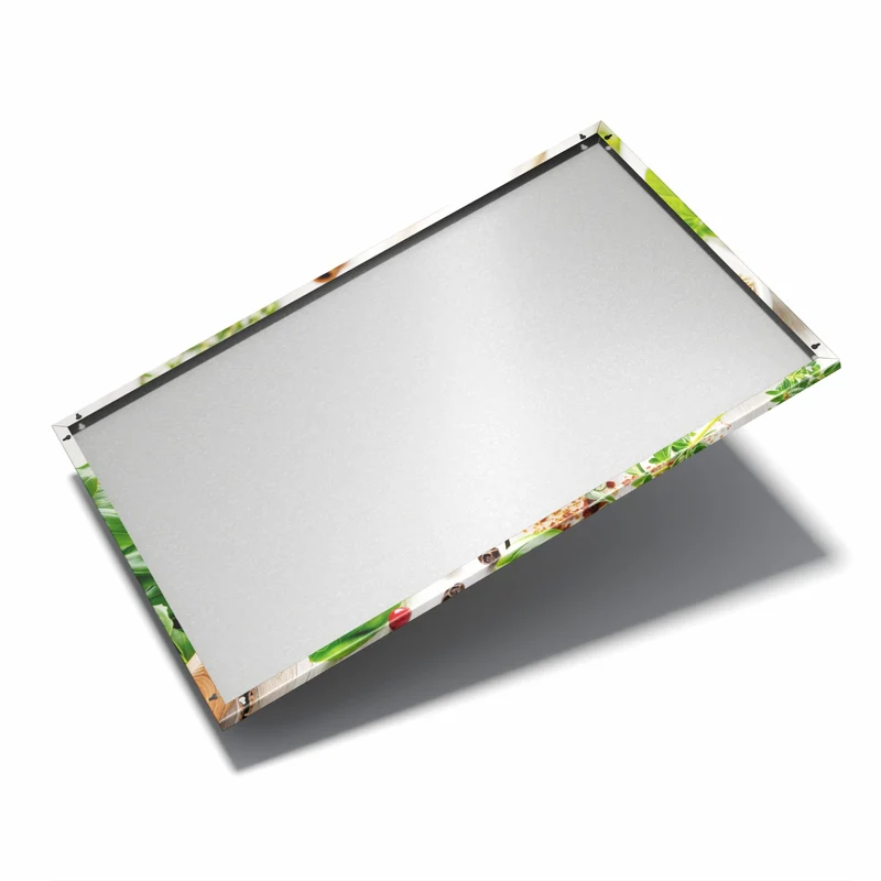 Metall Magnettafel - Gewürze auf Porzellan