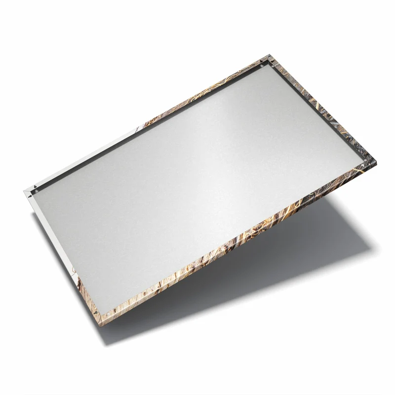 Metall Magnettafel - Faserige Kokosschale