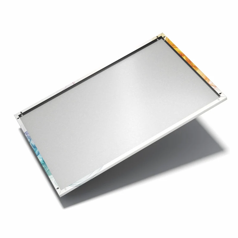 Metall Magnettafel - Bunte Wirbel