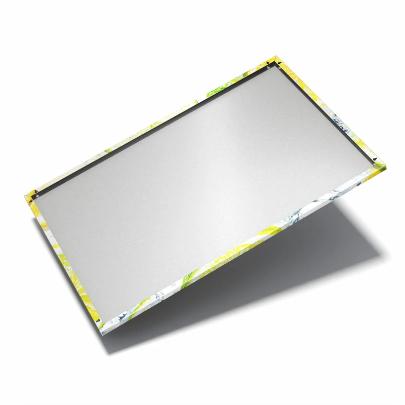 Metall Magnettafel - Zitrusscheiben im Eis