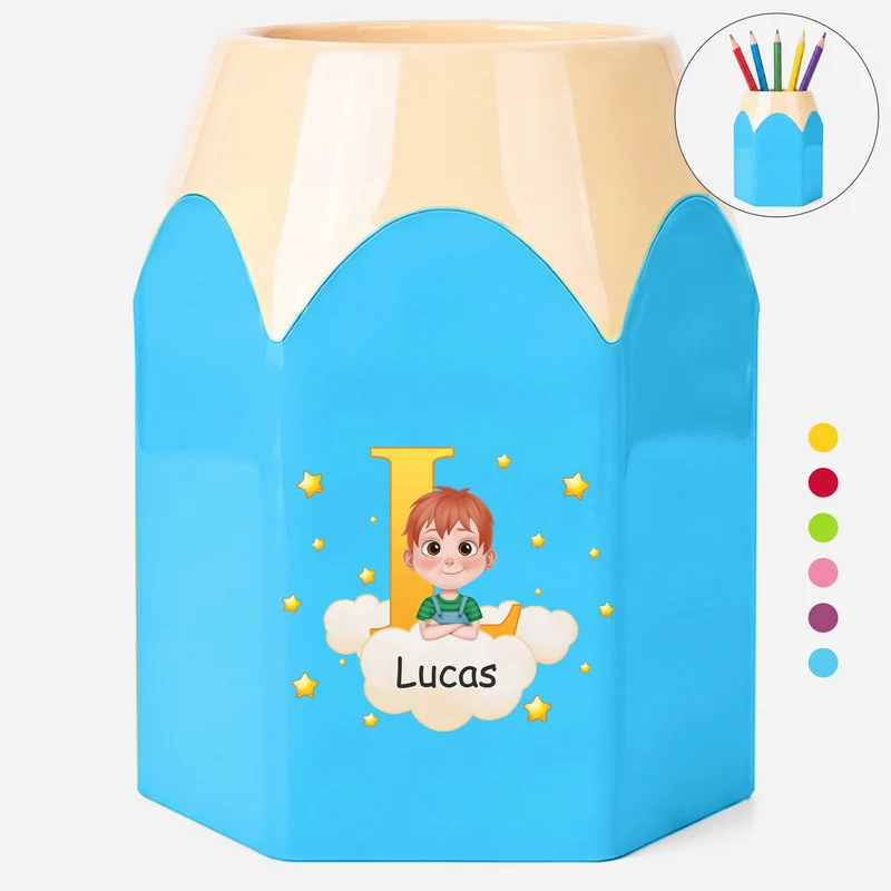 Sternen Alphabet - Personalisierte Geschenke Kinder | Stiftehalter
