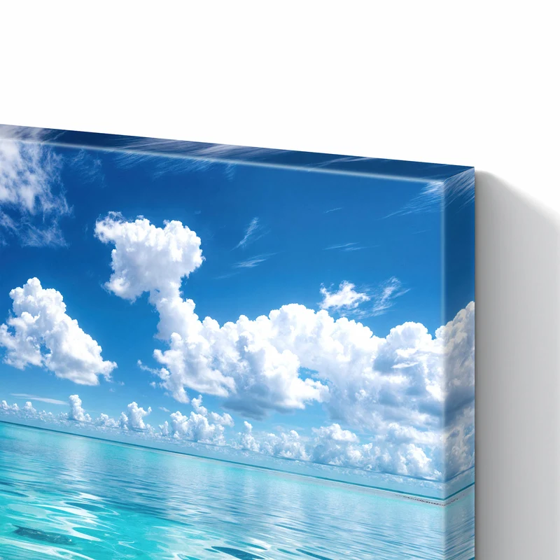 Metall Magnettafel - Meereshorizont