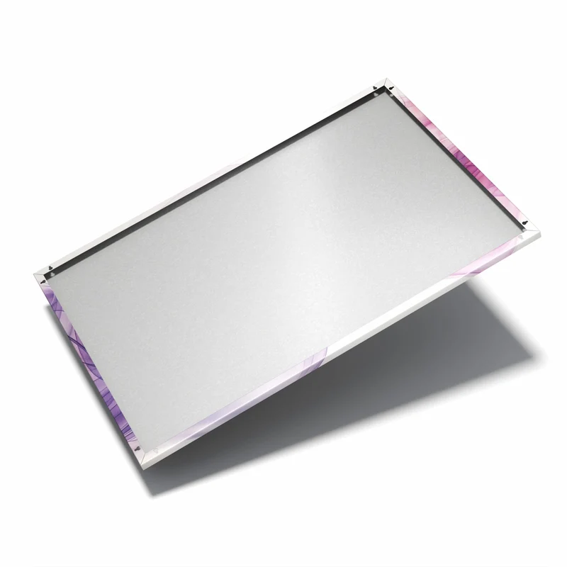 Metall Magnettafel - Schwungvolle Linien