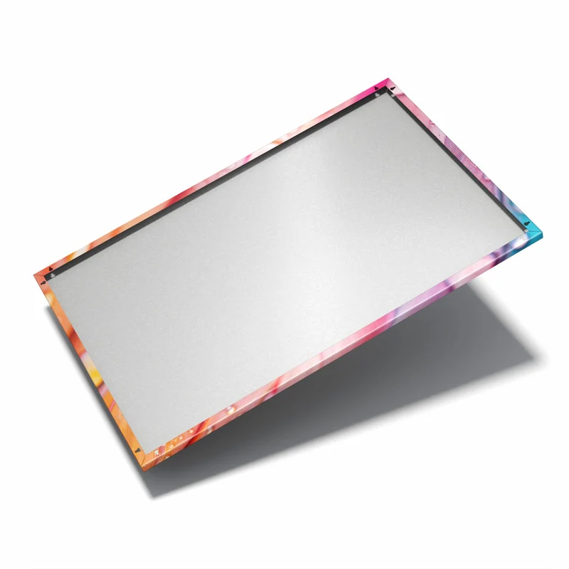 Metall Magnettafel - Wassertropfen auf Federn