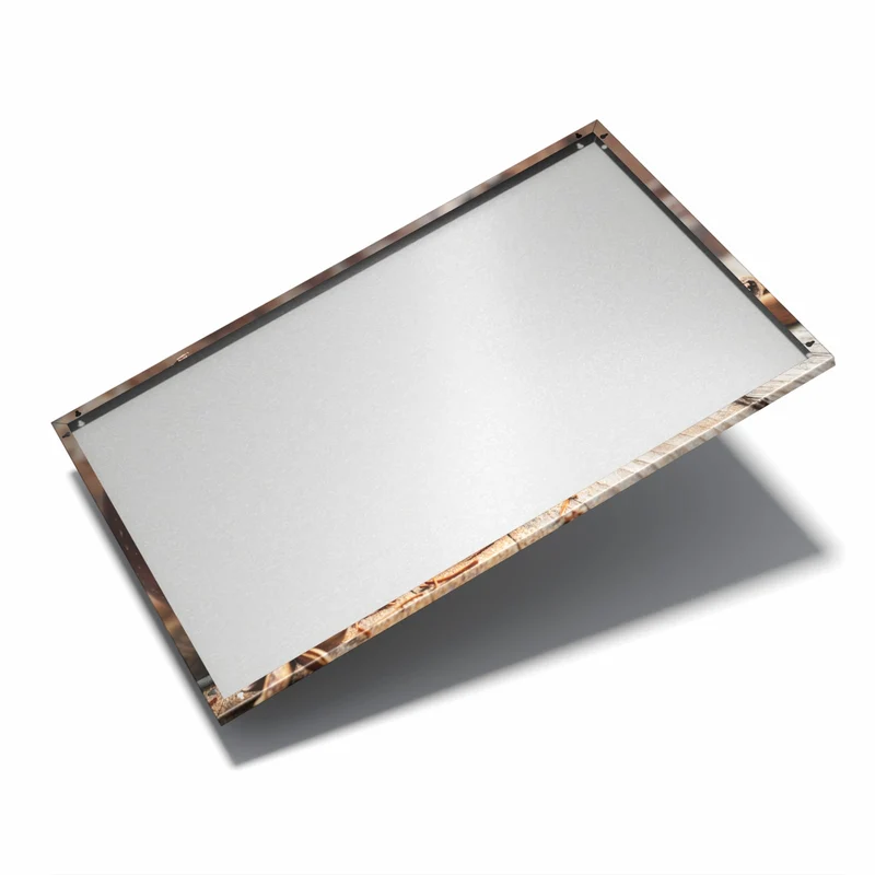 Metall Magnettafel - Zimt und Apfel