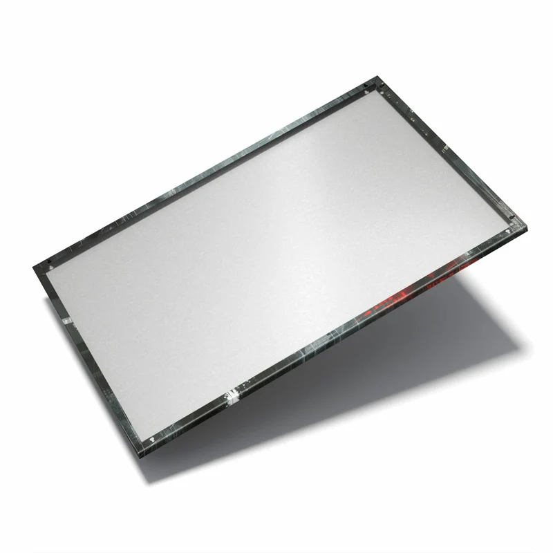 Metall Magnettafel - Roter Schirm bei Nacht