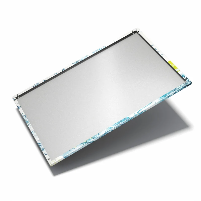 Metall Magnettafel - Limetten mit Eis