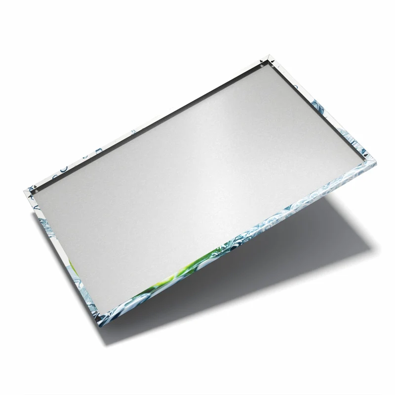 Metall Magnettafel - Limette mit Minze