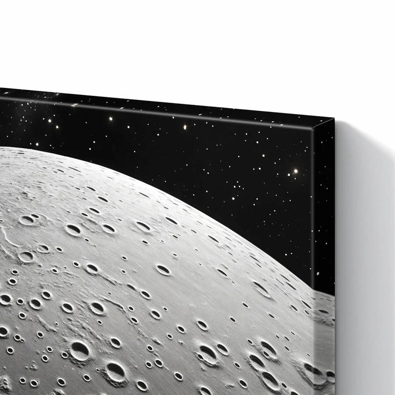 Metall Magnettafel - Mondoberfläche