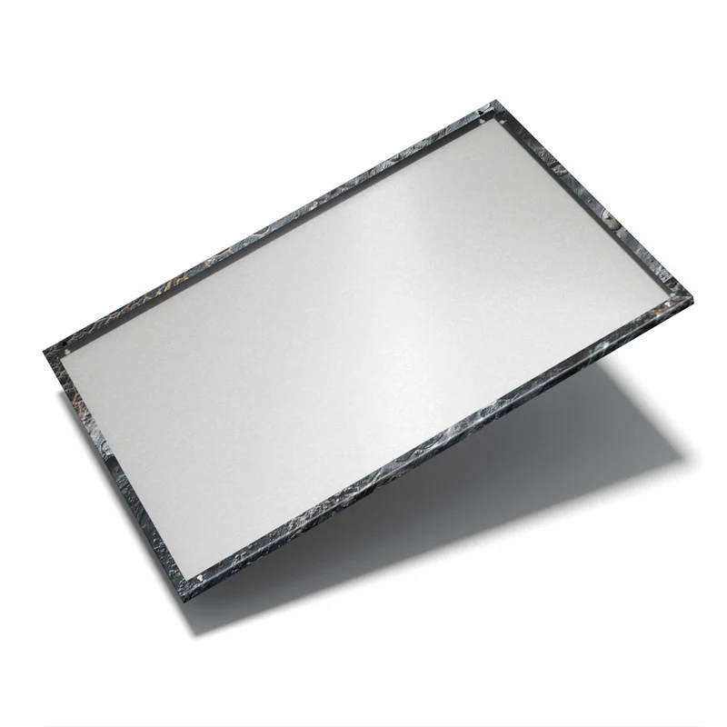 Metall Magnettafel - Dunkle Bronzetextur
